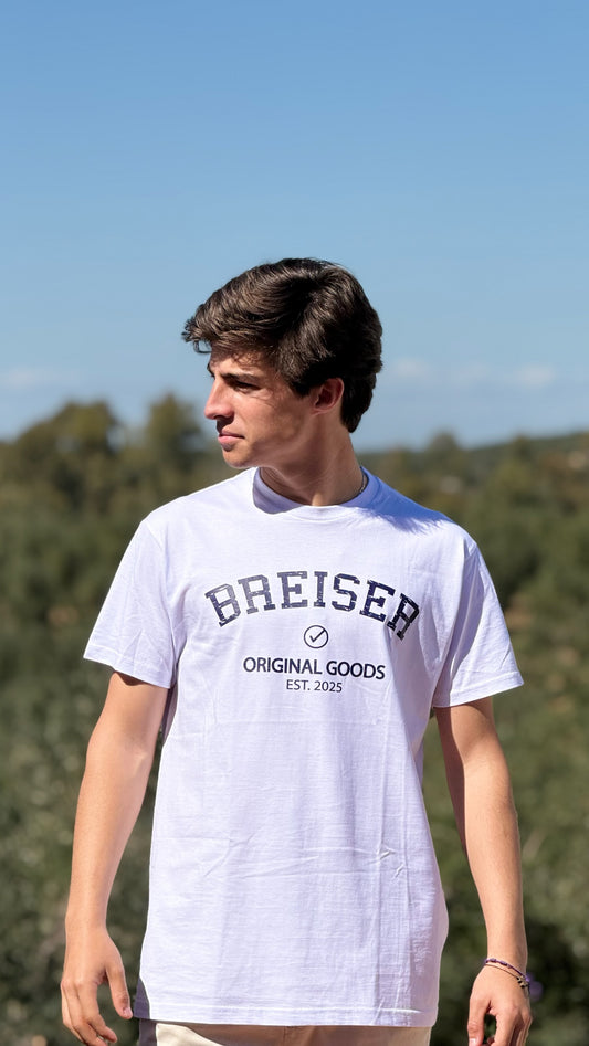 CAMISETA BLANCA — Breiser Original Goods