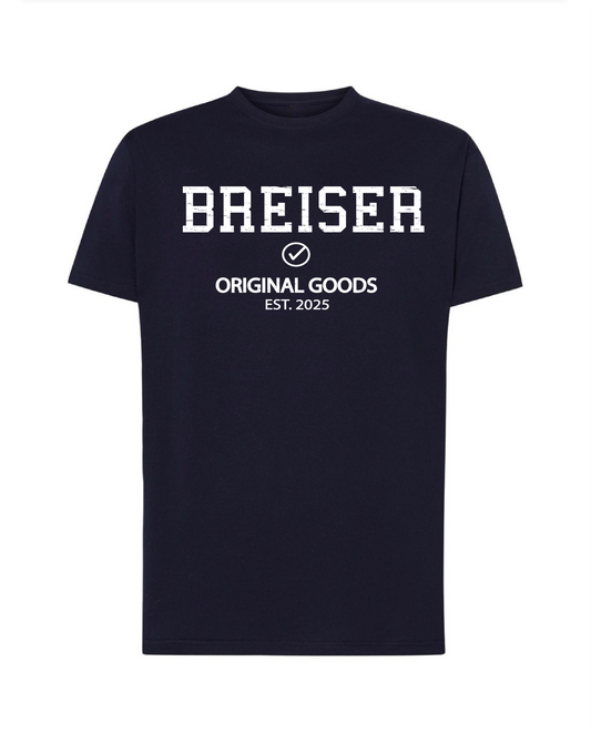 CAMISETA AZUL MARINO — Breiser Original Goods