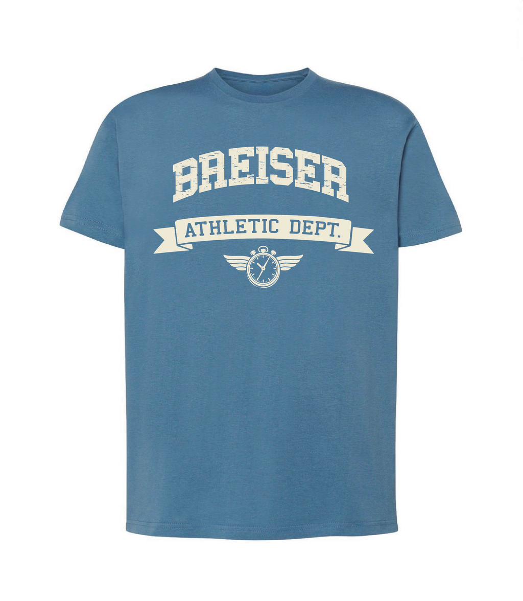 CAMISETA AZUL - BREISER Athletic Dept
