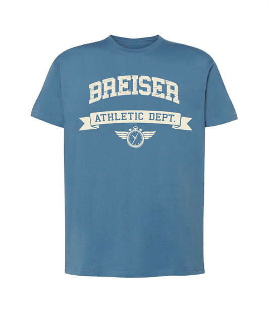 CAMISETA AZUL - BREISER Athletic Dept