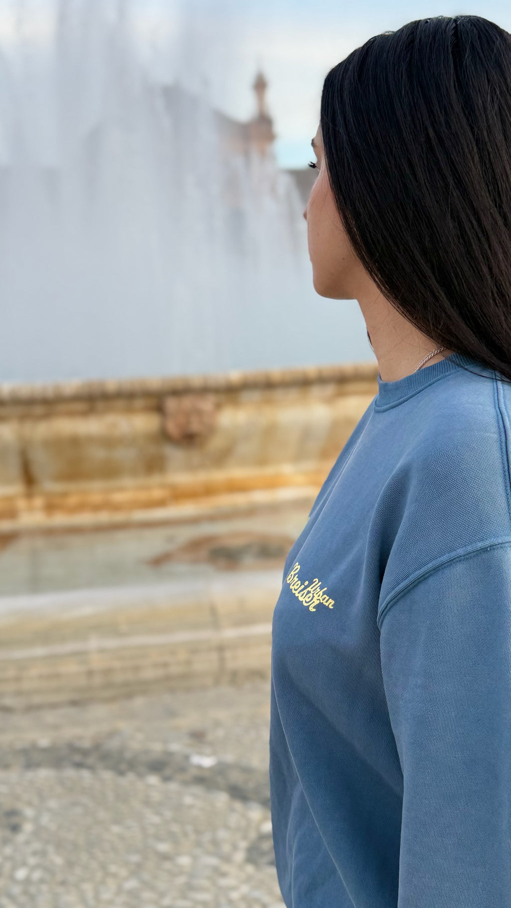 SUDADERA CHINE BLUE - Breiser Original Spain