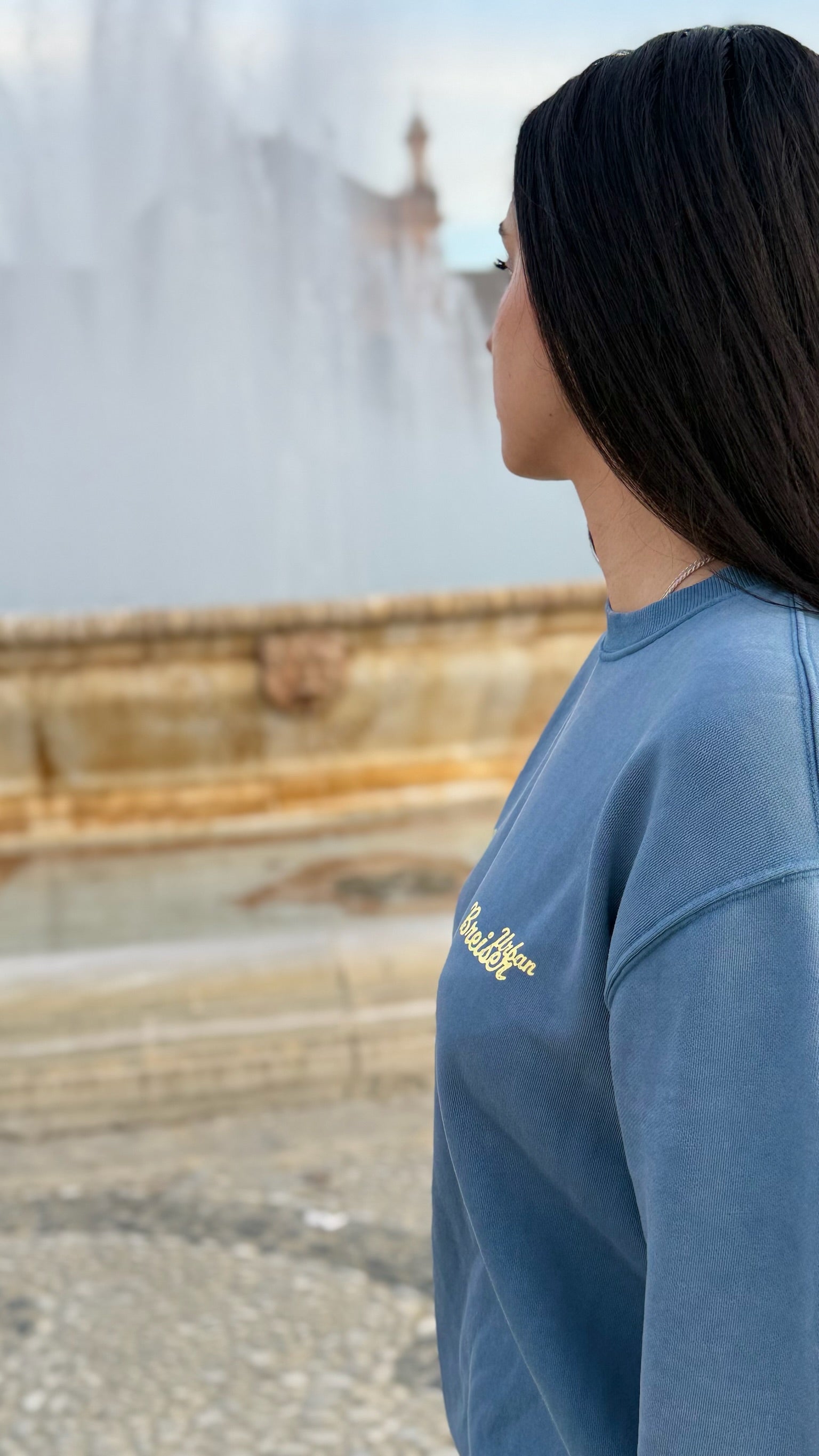 SUDADERA CHINE BLUE - Breiser Original Spain