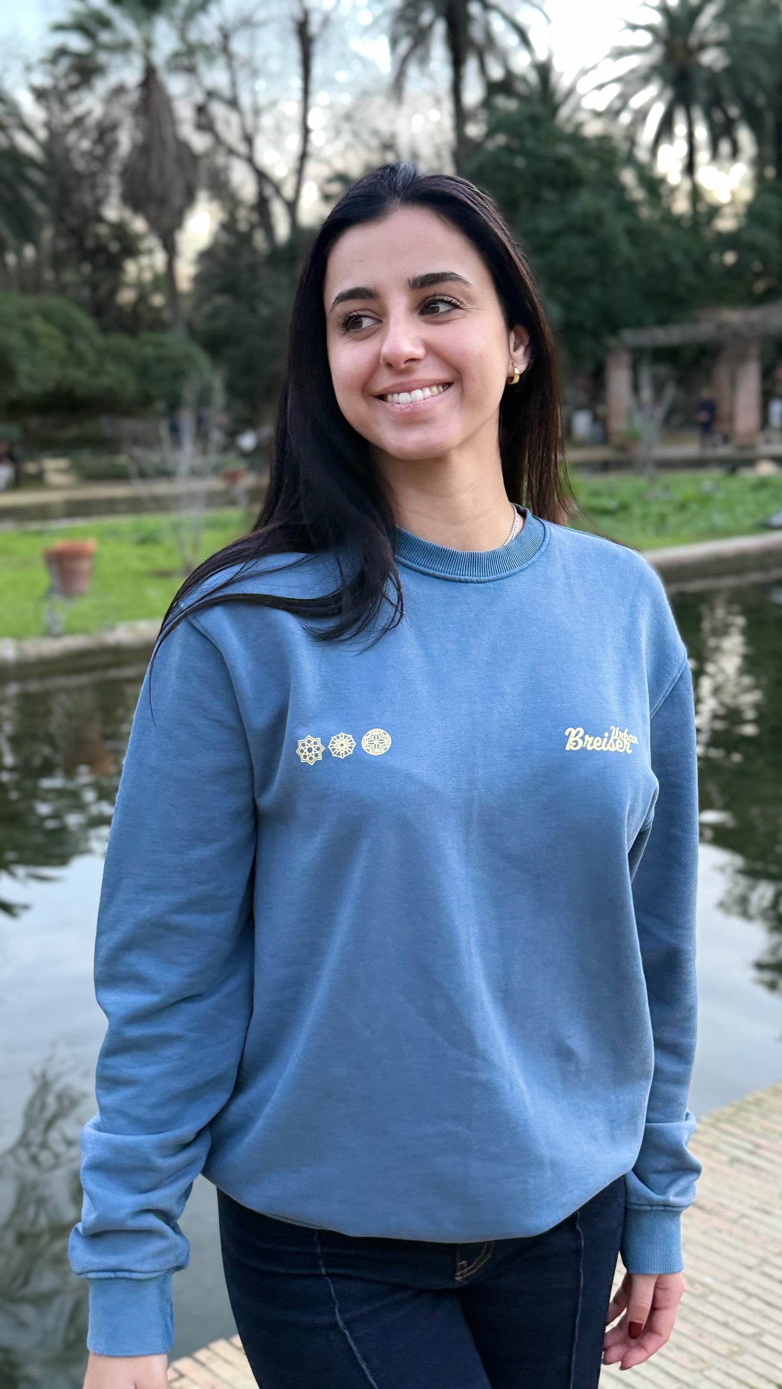 SUDADERA CHINE BLUE - Breiser Original Spain