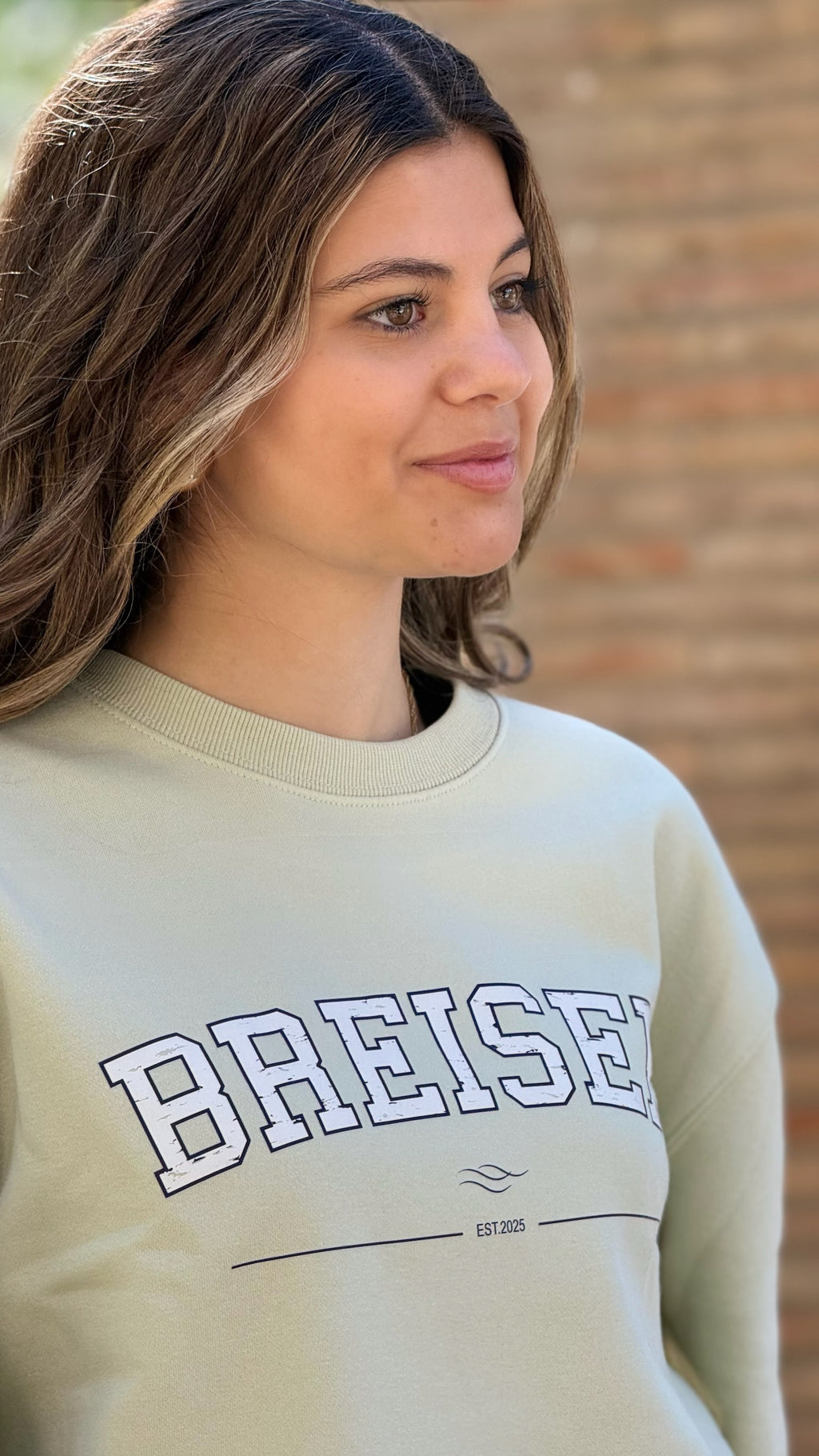SUDADERA BREISER EST. 2025 — Verde Menta