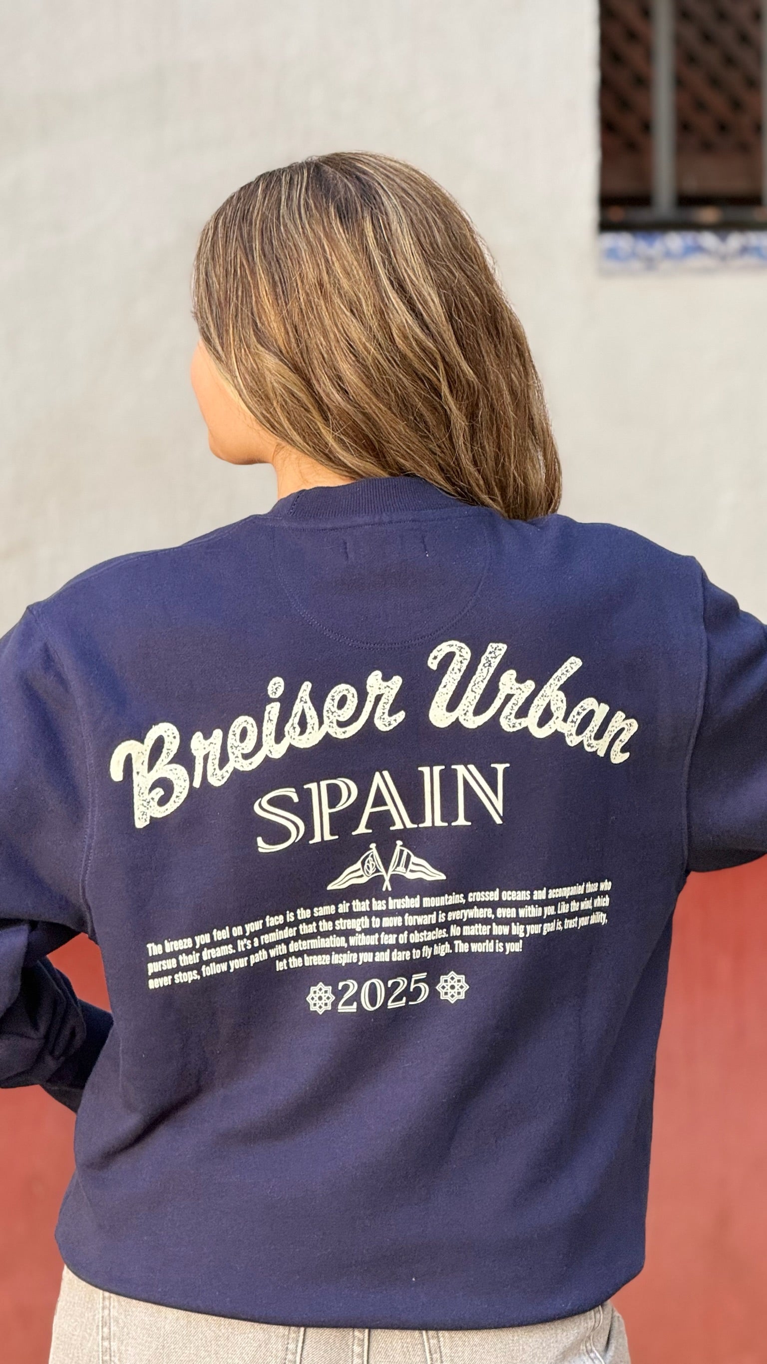 SUDADERA AZUL MARINA - Breiser Original Spain