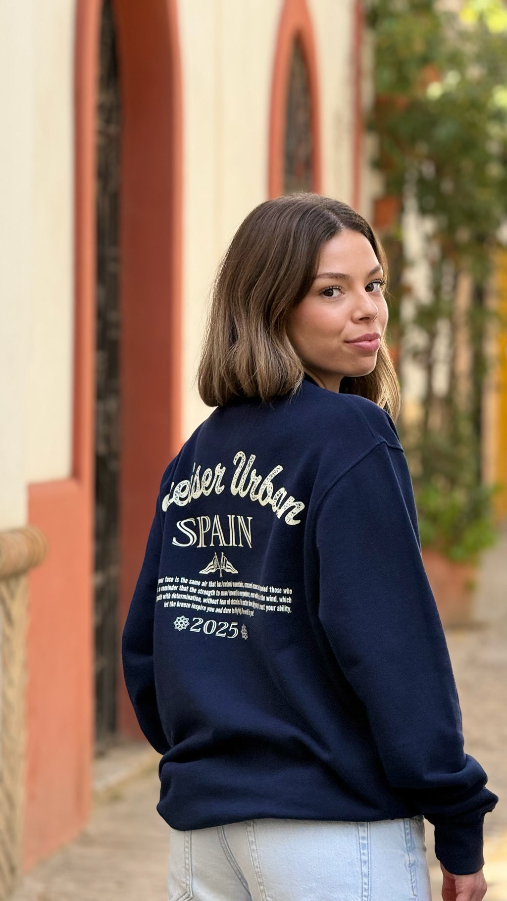 SUDADERA AZUL MARINA - Breiser Original Spain