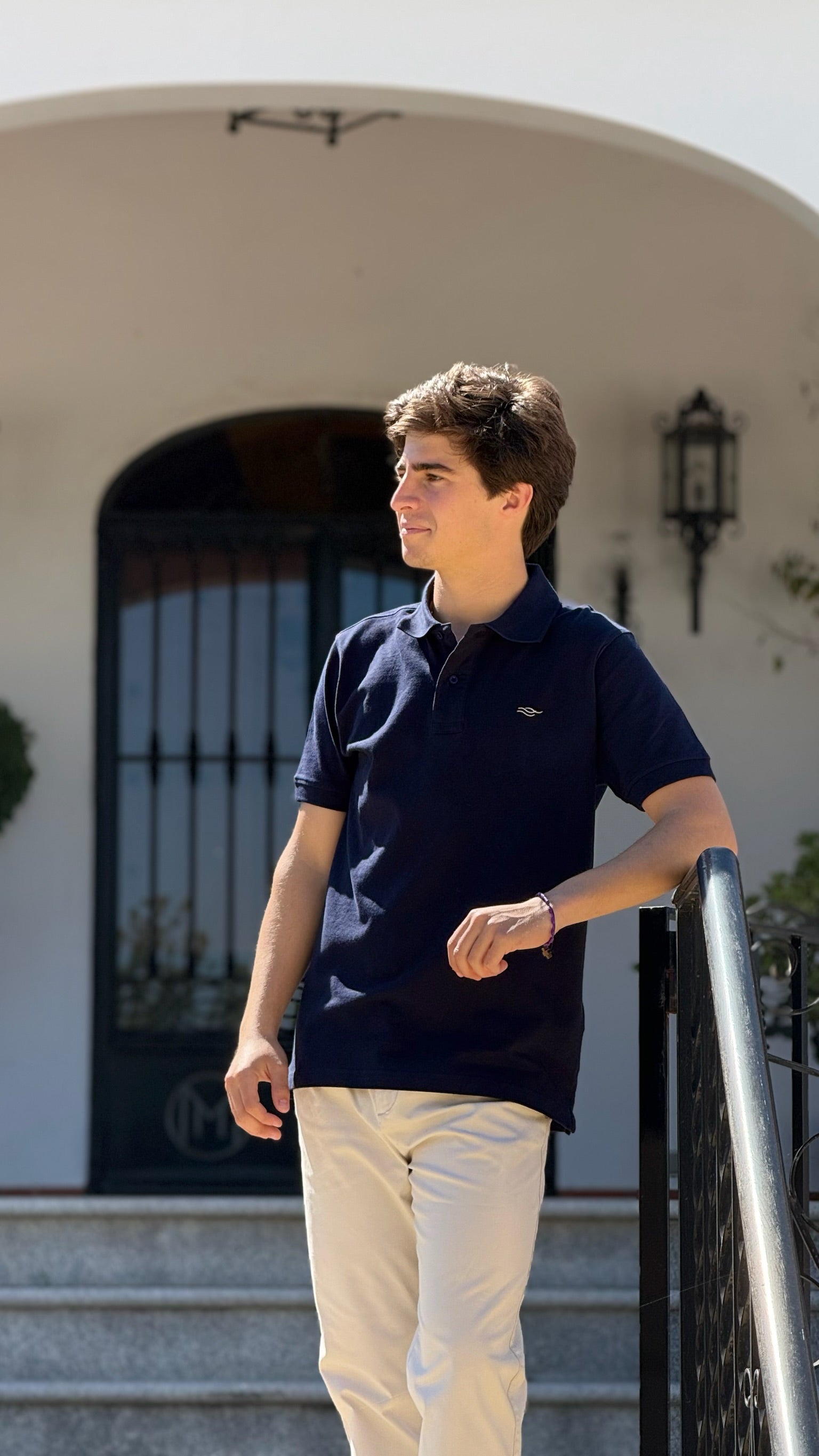 POLO AZUL MARINO - Breiser clásico