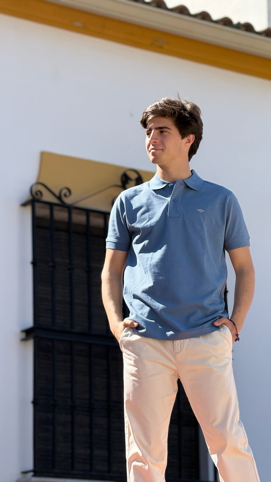 POLO AZUL - Breiser Clásico