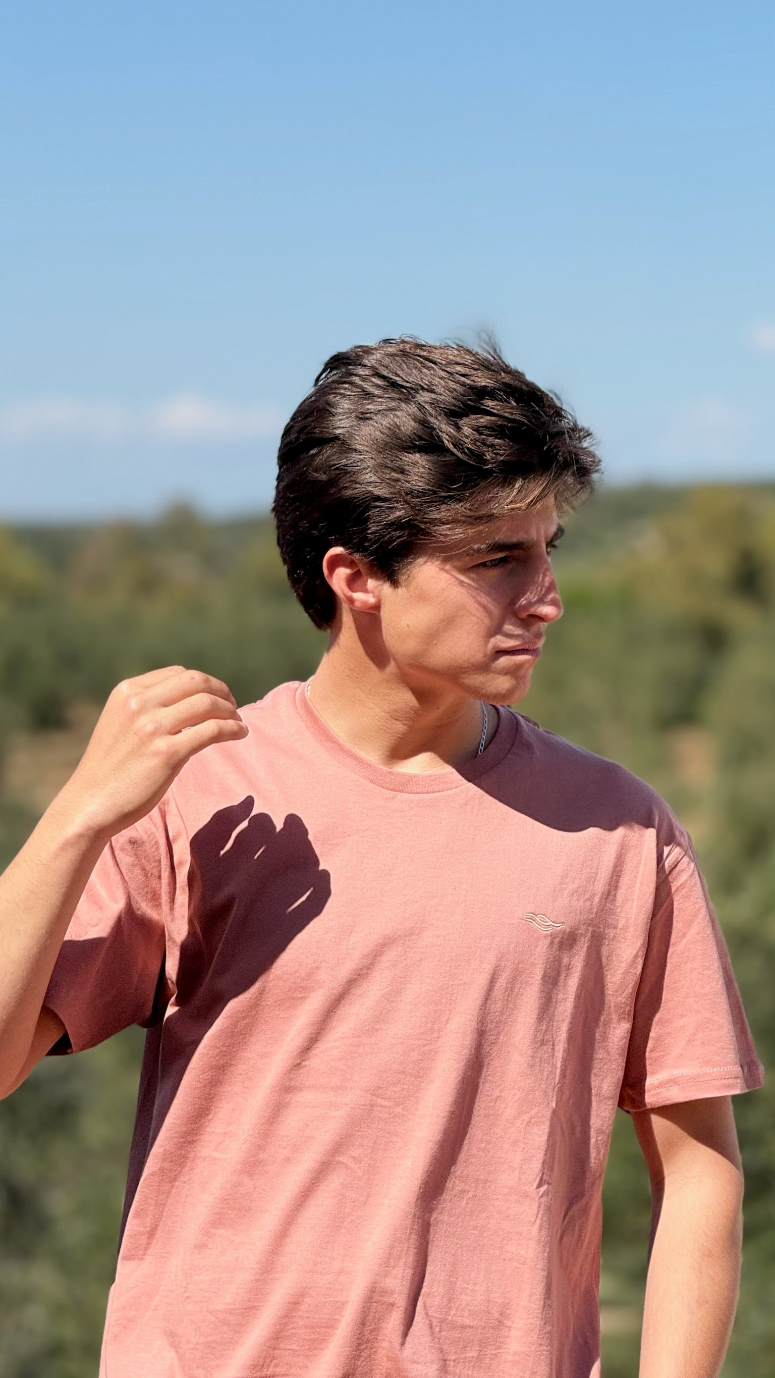 CAMISETA SALMÓN - Breiser esencial