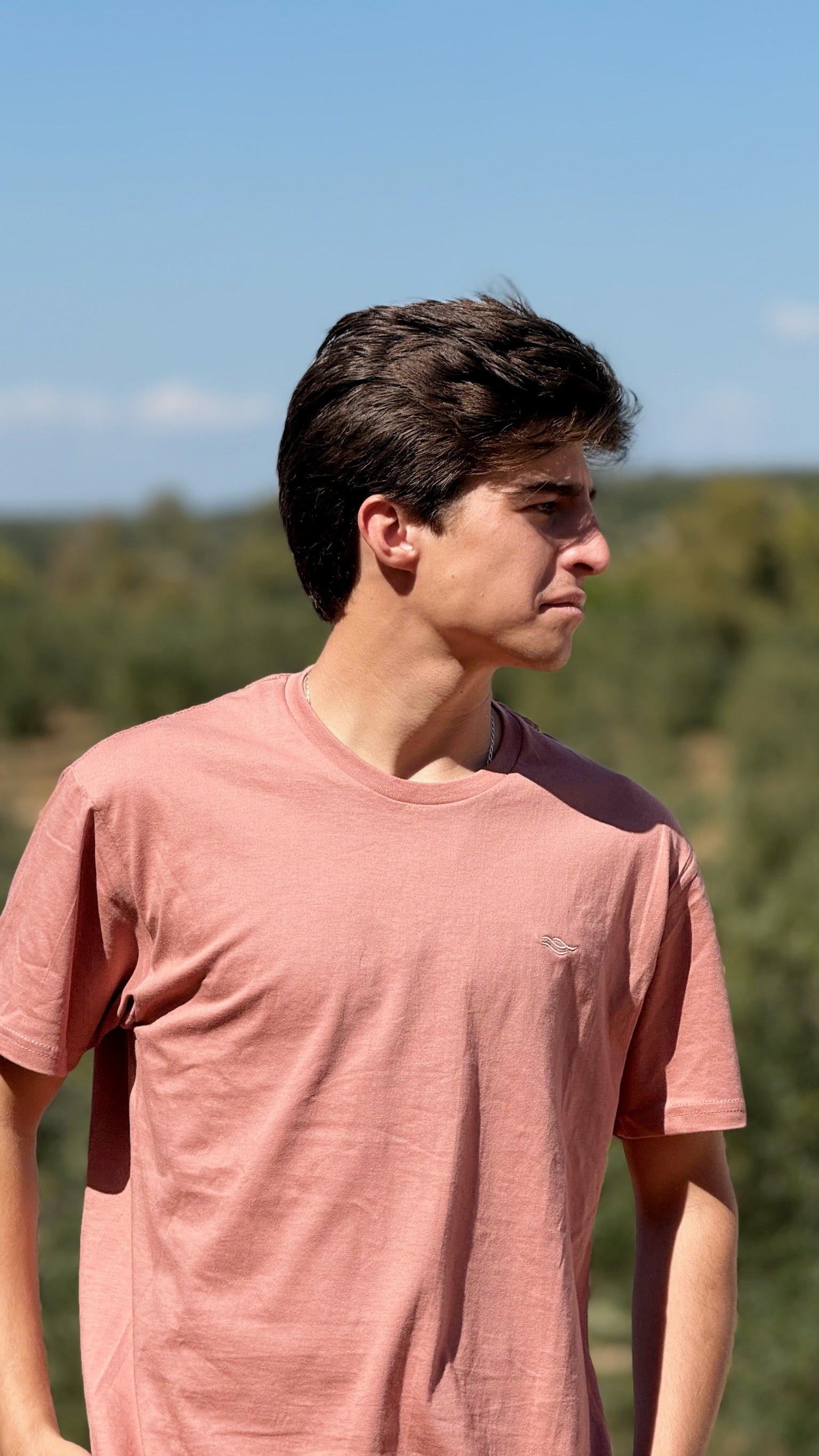 CAMISETA SALMÓN - Breiser esencial