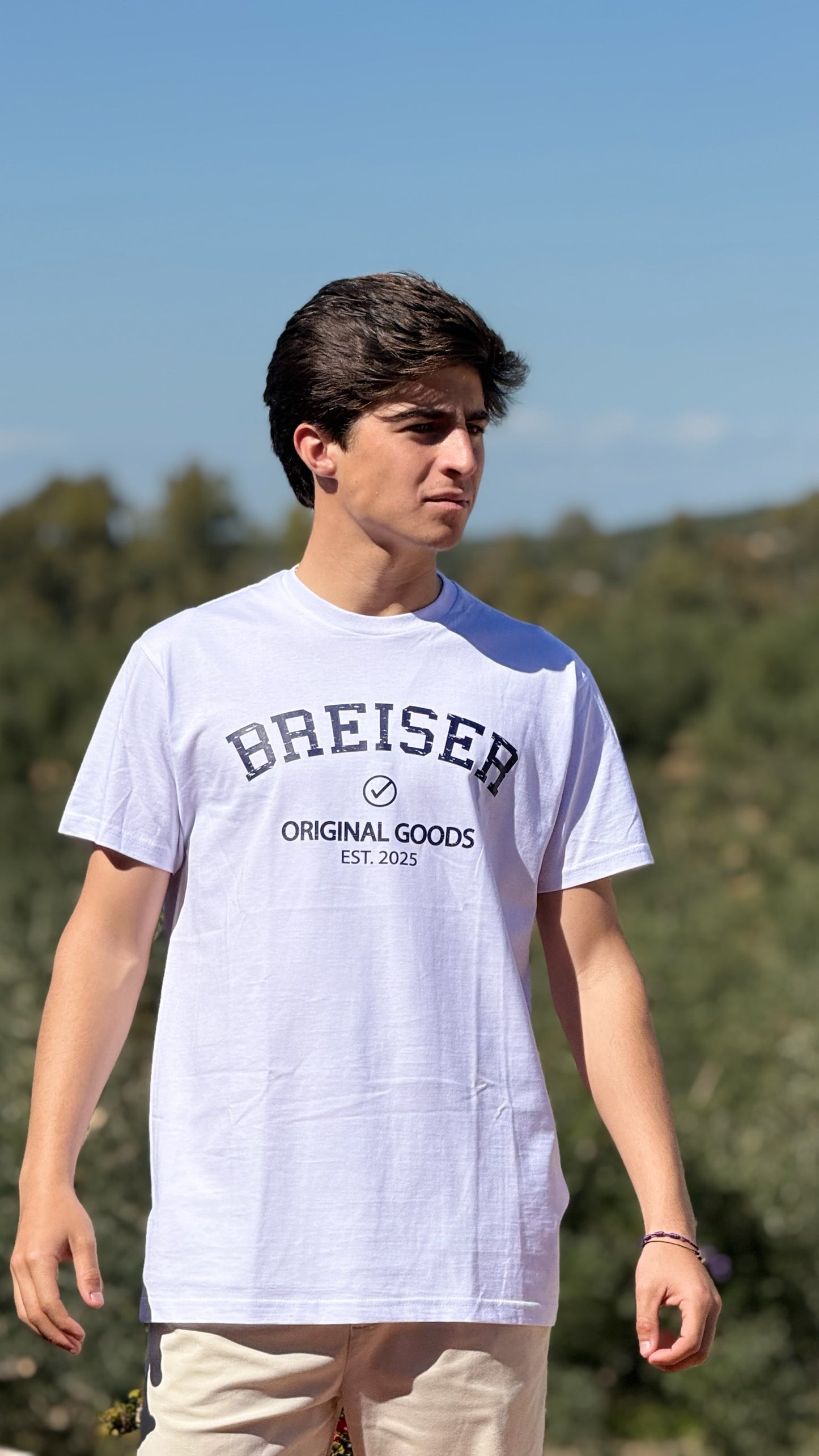 CAMISETA BLANCA — Breiser Original Goods