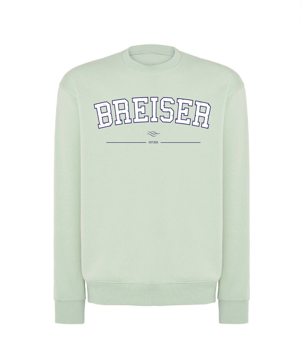 SUDADERA BREISER EST. 2025 — Verde Menta