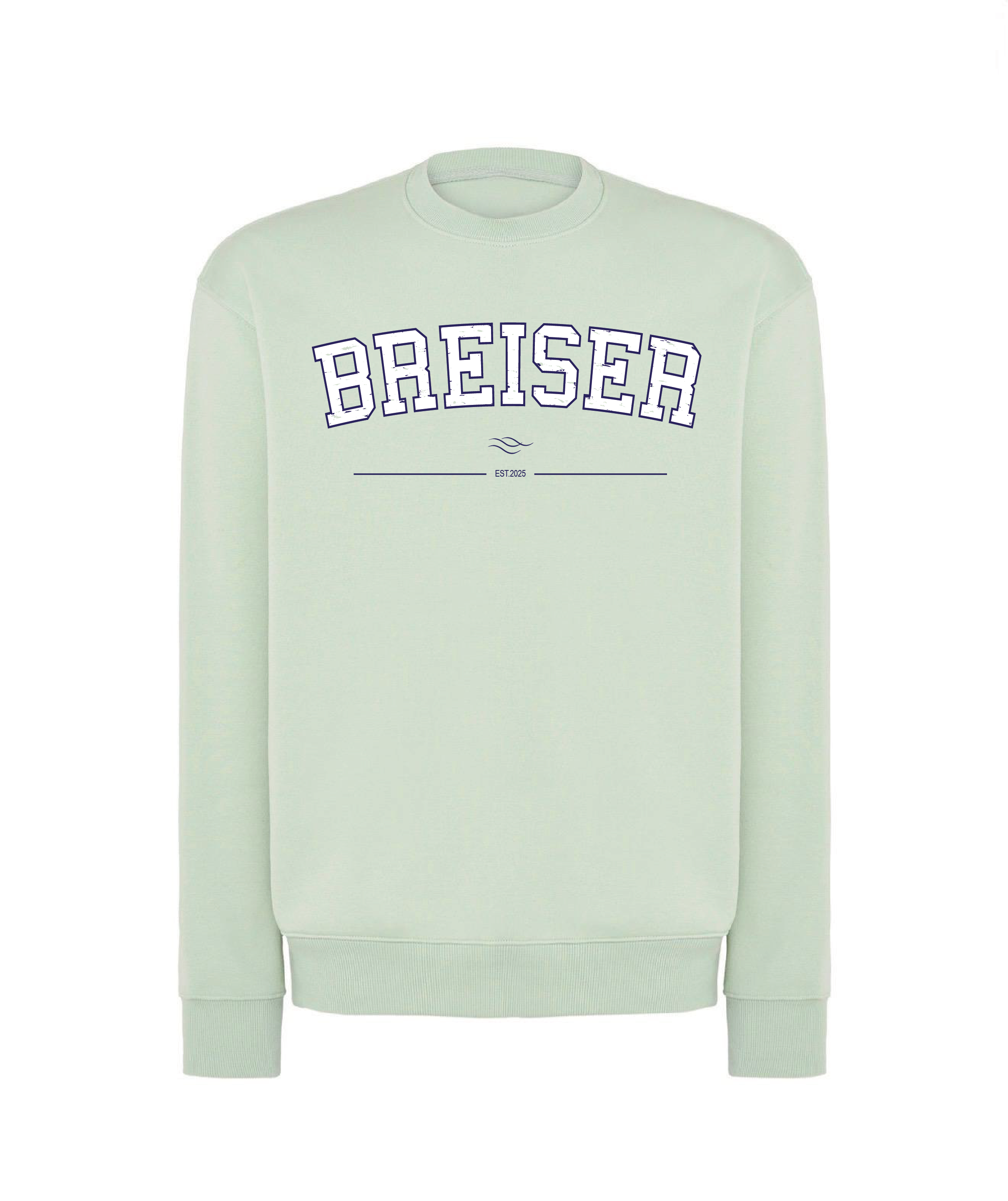 SUDADERA BREISER EST. 2025 — Verde Menta