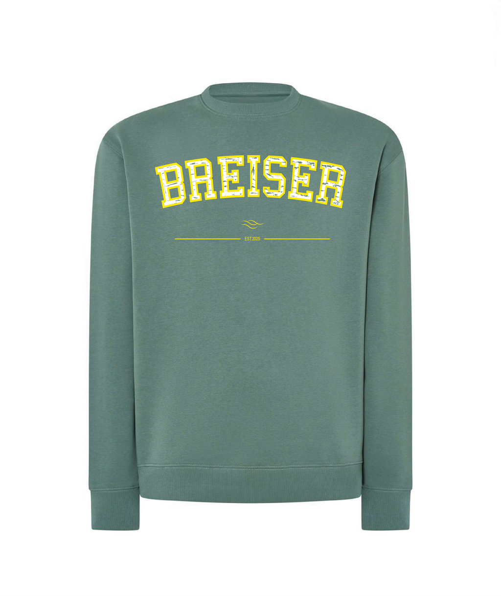 SUDADERA BREISER EST. 2025 — Verde Oscuro