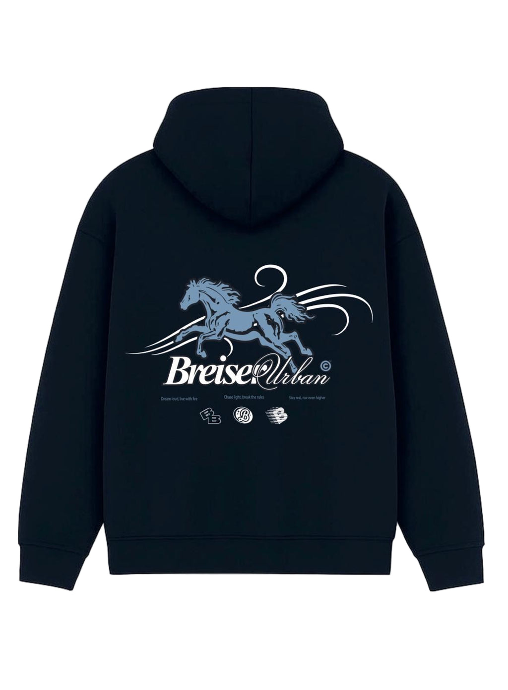 Sudadera Navy Horse